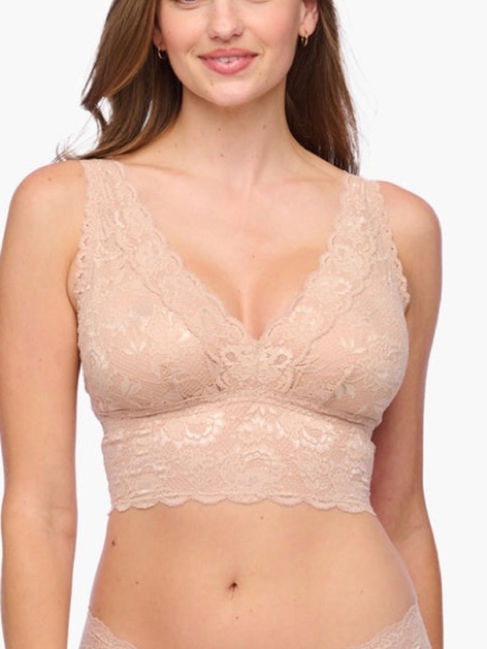Cosabella Never Say Never Curvy Plungie Longline Bra
